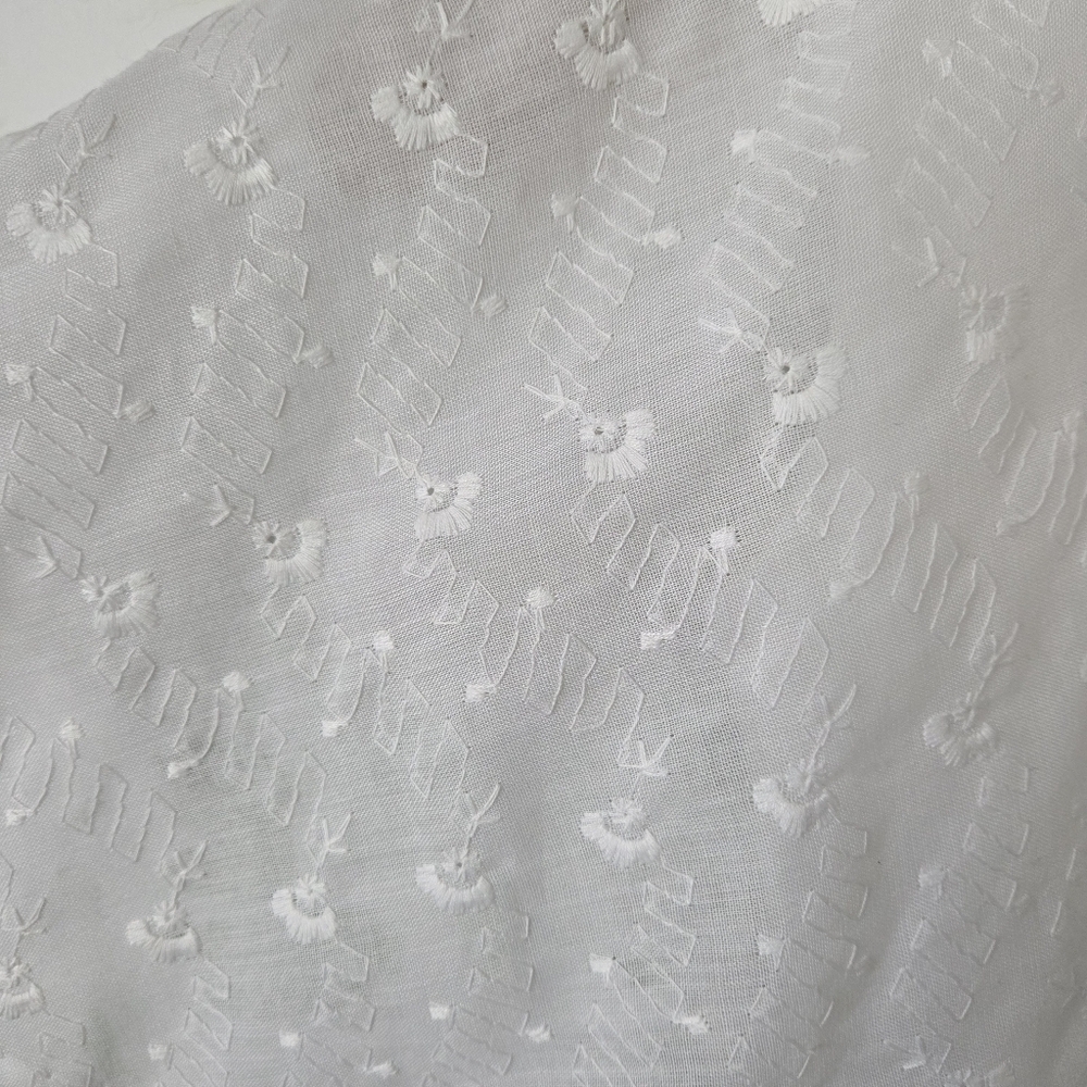 White Ruffled Prairie Dress - Picture 10 of 14